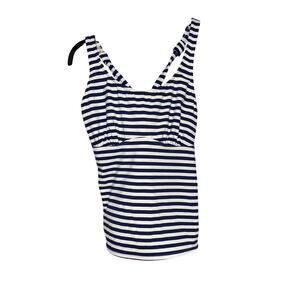 LANDS END TANKINI bra sized 10 DD SWIM TOP SWIMSUIT